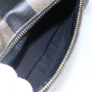 FENDI Pecan Canvas Backpack Brown Black Auth bs30797-23