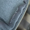 FENDI Pecan Canvas Boston Bag PVC Black Brown gold Auth bs30798-12