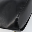 Salvatore Ferragamo Hand Bag Leather 2way Black Gold Auth bs30800-18