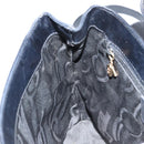 Salvatore Ferragamo Hand Bag Leather 2way Black Gold Auth bs30800-21