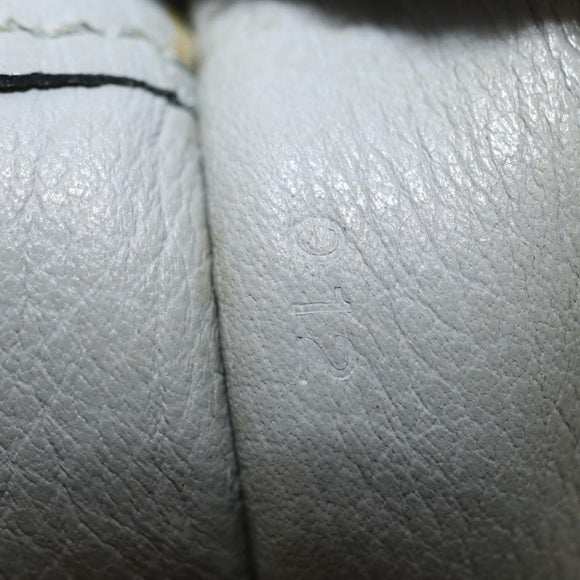 HERMES Zip Tablet Clutch Bag Epsom Gray Auth bs30803