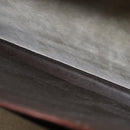 LOEWE Trunk Case Leather Brown Gold Auth bs30805-21