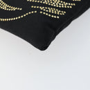 VALENTINO Hand Bag Satin Brown Gold Auth bs30808-9