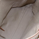 GIVENCHY Hand Bag Leather 2way Baby Blue Silver Auth bs30809-11