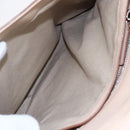 GIVENCHY Hand Bag Leather 2way Baby Blue Silver Auth bs30809-25