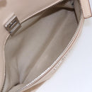 GIVENCHY Hand Bag Leather 2way Baby Blue Silver Auth bs30809-26