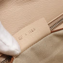 GIVENCHY Hand Bag Leather 2way Baby Blue Silver Auth bs30809-12