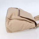 GIVENCHY Hand Bag Leather 2way Baby Blue Silver Auth bs30809-4