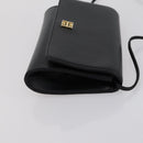 GIVENCHY Shoulder Bag Leather 3 Set Black White Auth bs30810-18