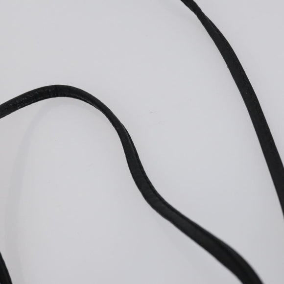 GIVENCHY Shoulder Bag Leather 3 Set Black White Auth bs30810