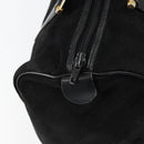 BALENCIAGA Hand Bag Canvas Black Gold Auth bs30816-10