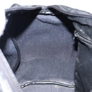 BALENCIAGA Hand Bag Canvas Black Gold Auth bs30816-20