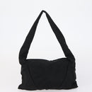 BOTTEGA VENETA Hand Bag Nylon Satin 2 Set Black Auth bs30819-11