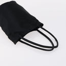 BOTTEGA VENETA Hand Bag Nylon Satin 2 Set Black Auth bs30819-5