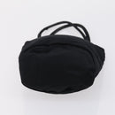 BOTTEGA VENETA Hand Bag Nylon Satin 2 Set Black Auth bs30819-7