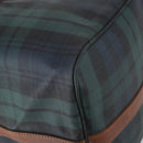 Poro Ralph Lauren Boston Bag Leather PVC Green Auth bs30821-18