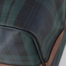 Poro Ralph Lauren Boston Bag Leather PVC Green Auth bs30821-19