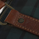 Poro Ralph Lauren Boston Bag Leather PVC Green Auth bs30821-20