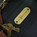 Poro Ralph Lauren Boston Bag Leather PVC Green Auth bs30821-21