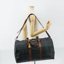Poro Ralph Lauren Boston Bag Leather PVC Green Auth bs30821-25