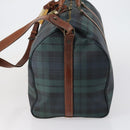 Poro Ralph Lauren Boston Bag Leather PVC Green Auth bs30821-3