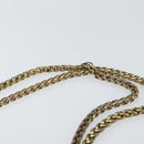 Christian Louboutin Studs Chain Shoulder Bag Enamel Pink Gold Auth bs30823-8