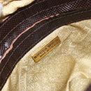 BOTTEGA VENETA Shoulder Bag Nylon Brown Auth bs30824-18