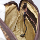 BOTTEGA VENETA Shoulder Bag Nylon Brown Auth bs30824-20