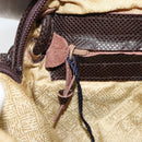 BOTTEGA VENETA Shoulder Bag Nylon Brown Auth bs30824-21