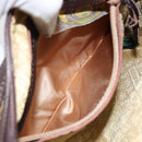 BOTTEGA VENETA Shoulder Bag Nylon Brown Auth bs30824-22