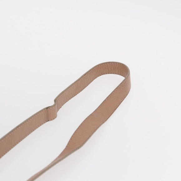 Jimmy Choo Hand Bag Leather 2way Pink Silver Auth bs30826