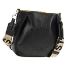 Stella MacCartney Shoulder Bag polyester Black Gold 700073 Auth bs30828-1