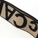 Stella MacCartney Shoulder Bag polyester Black Gold 700073 Auth bs30828-16