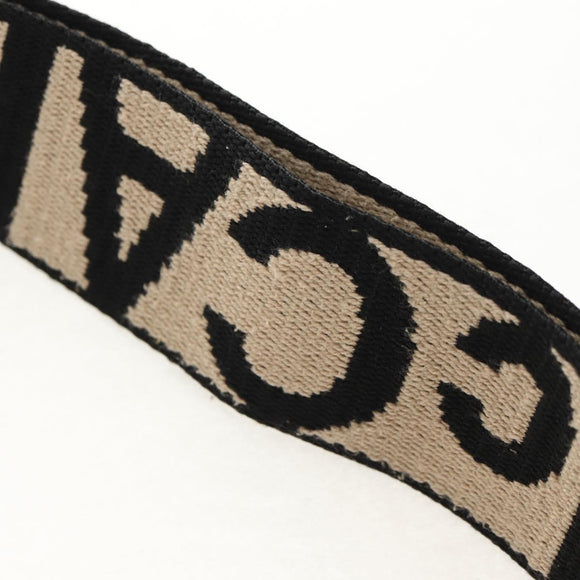 Stella MacCartney Shoulder Bag polyester Black Gold 700073 Auth bs30828