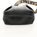 Stella MacCartney Shoulder Bag polyester Black Gold 700073 Auth bs30828-5