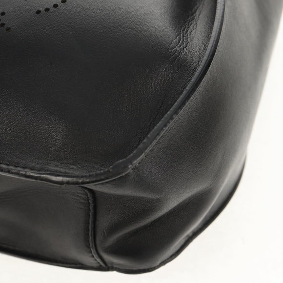 Stella MacCartney Shoulder Bag polyester Black Gold 700073 Auth bs30828