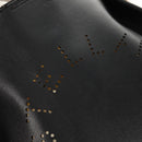 Stella MacCartney Shoulder Bag polyester Black Gold 700073 Auth bs30828-9