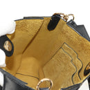 Stella MacCartney Shoulder Bag polyester Black Gold 700073 Auth bs30828-21