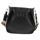 Stella MacCartney Shoulder Bag polyester Black Gold 700073 Auth bs30828-13