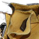 Stella MacCartney Shoulder Bag polyester Black Gold 700073 Auth bs30828-24