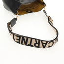 Stella MacCartney Shoulder Bag polyester Black Gold 700073 Auth bs30828-7