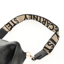 Stella MacCartney Shoulder Bag polyester Black Gold 700073 Auth bs30828-15