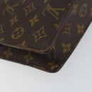 LOUIS VUITTON Monogram Porte Documents Senatur Briefcase M53335 LV Auth bs30830-16