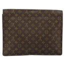 LOUIS VUITTON Monogram Porte Documents Senatur Briefcase M53335 LV Auth bs30830-2