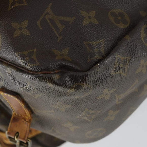 LOUIS VUITTON Monogram Saumur 35 Shoulder Bag M42254 LV Auth bs30831