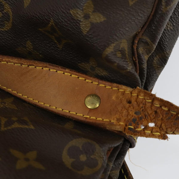 LOUIS VUITTON Monogram Saumur 35 Shoulder Bag M42254 LV Auth bs30831