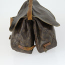 LOUIS VUITTON Monogram Saumur 35 Shoulder Bag M42254 LV Auth bs30831-3