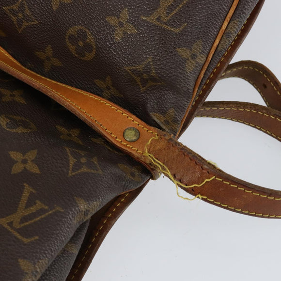 LOUIS VUITTON Monogram Saumur 30 Shoulder Bag M42256 LV Auth bs30833