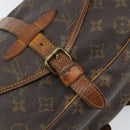 LOUIS VUITTON Monogram Saumur 30 Shoulder Bag M42256 LV Auth bs30833-21