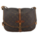 LOUIS VUITTON Monogram Saumur 30 Shoulder Bag M42256 LV Auth bs30833-2
